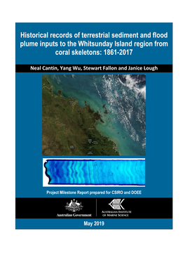 Historical Records of Terrestrial Sediment and Flood Plume Inputs to the Whitsunday Island Region from Coral Skeletons: 1861-2017