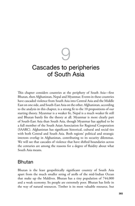 9. Cascades to Peripheries of South Asia