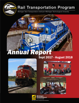 Annual Report Sept 2017 - August 2018 Annual Report 2017-2018