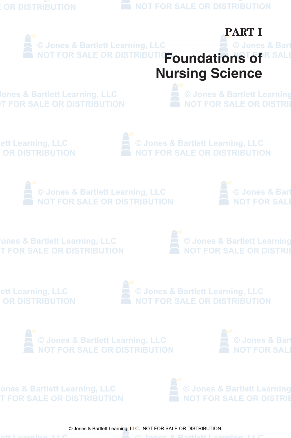 Foundations of Nursing Science