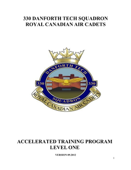 330 Danforth Tech Squadron Royal Canadian Air Cadets