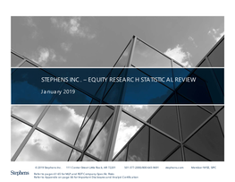 Equity Research Statistical Review