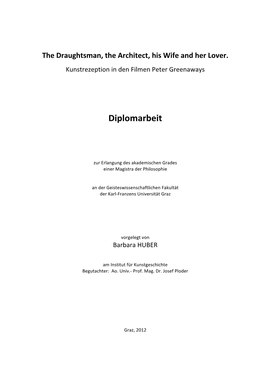 Diplomarbeit