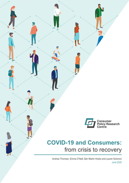 Consumers and COVID-19: from Crisis to Recovery