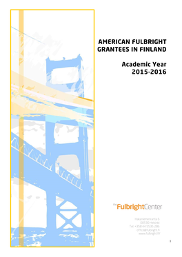 CV Catalogue of the Fulbright Finland