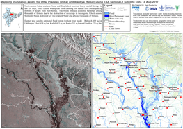 Mapping Inundation Extent for Uttar Pradesh