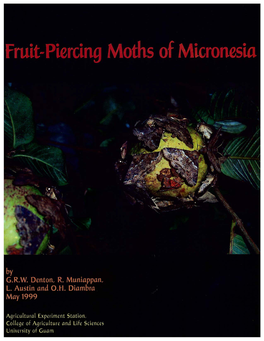 Fruit-Piercing Moths of Micronesia