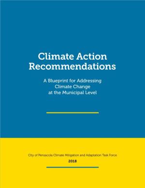 Climate Action Recommendations