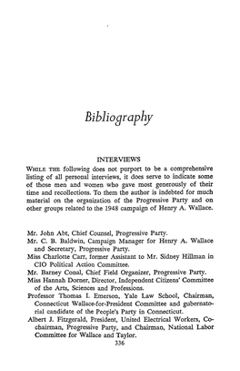 Bibliography