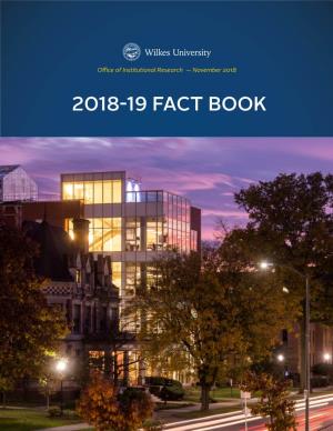 2018-19 FACT BOOK Table of Contents