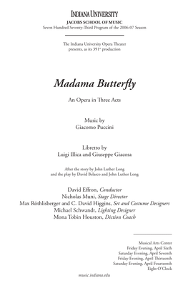 Madama Butterfly