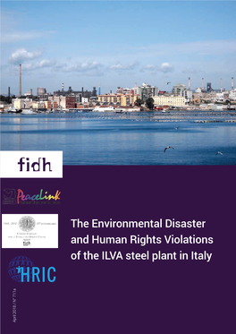 The Environmental Disaster and Human Rights Violations of the ILVA Steel Plant in Italy 2