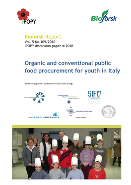 Food Procurement for Youth in Italy