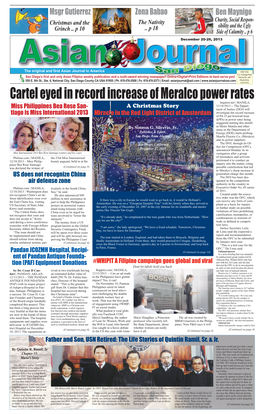 Cartel Eyed in Record Increase of Meralco Power Rates
