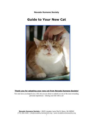 Guide to Your New Cat