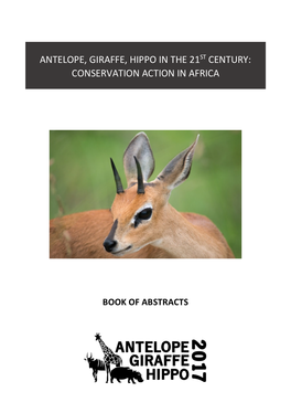 Conservation Action in Africa