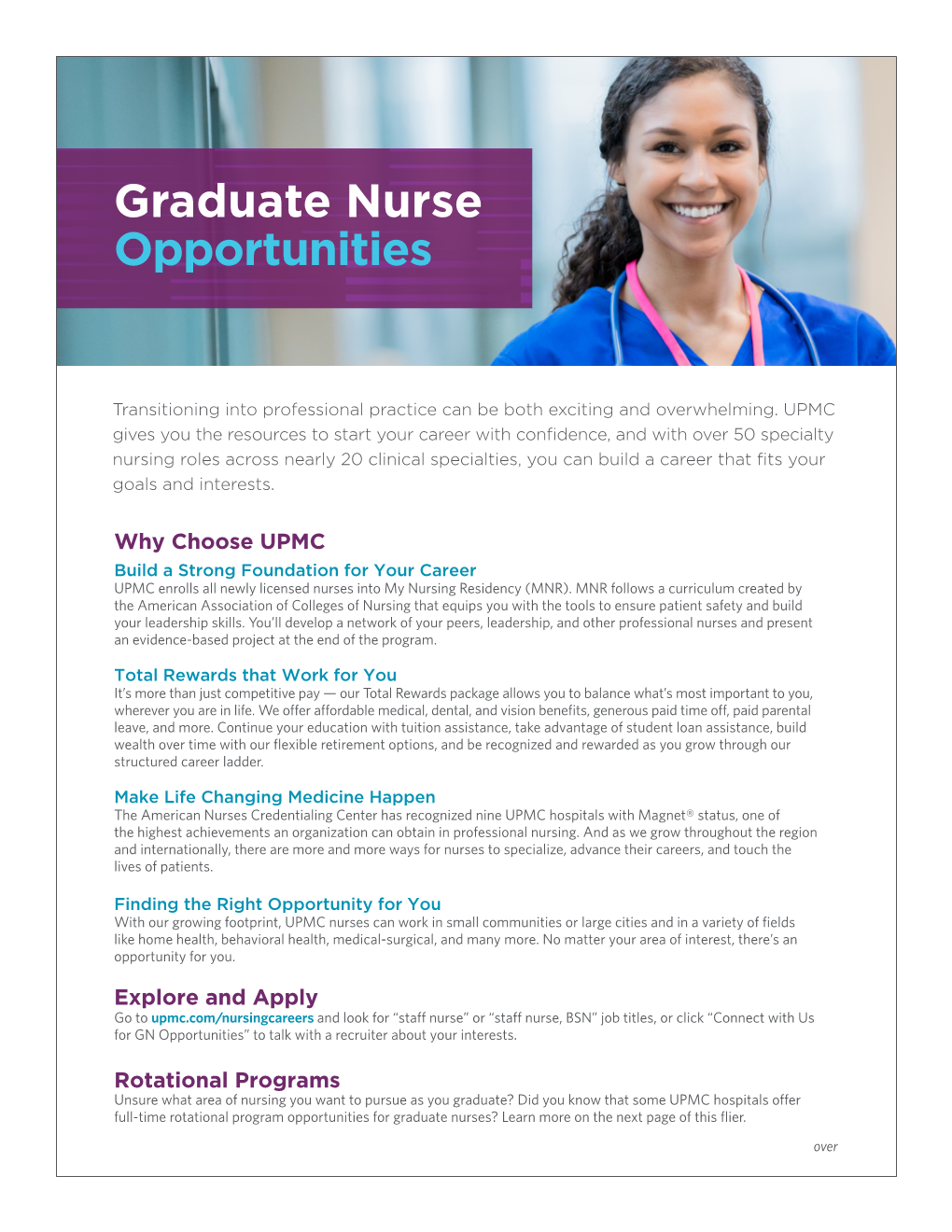 Graduate Nurse Opportunities
