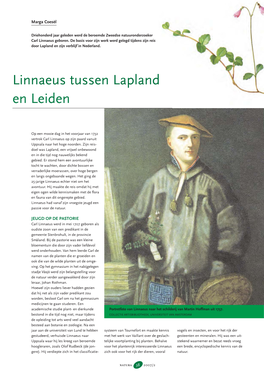 Linnaeus Tussen Lapland En Leiden