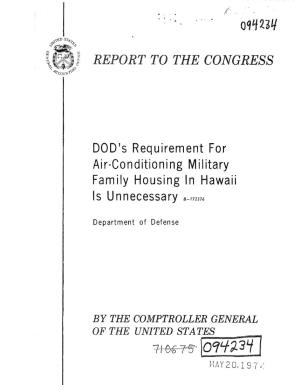 B-172376 DOD's Requirement for Air
