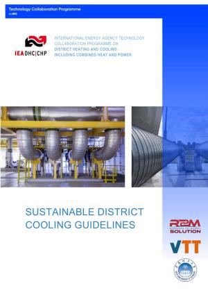 Sustainable District Cooling Guidelines
