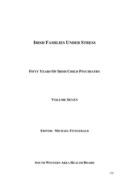 Irish Families Under Stress