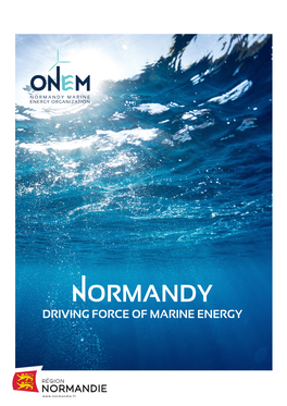 Normandy, Driving Force of Marine Energy