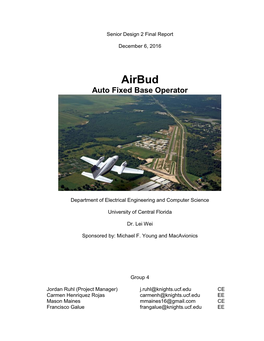 Airbud Auto Fixed Base Operator