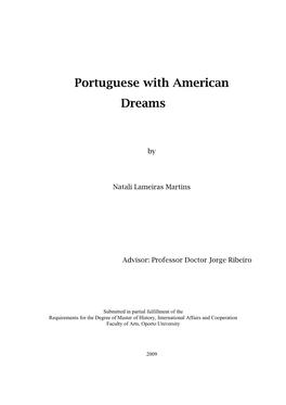 Portuguese with American Dreams