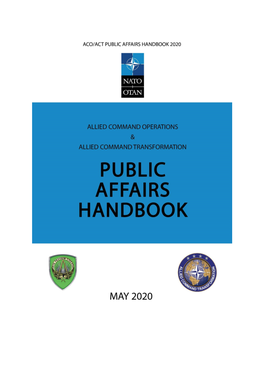 Public Affairs Handbook - 2020