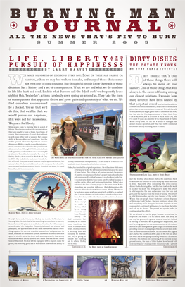 2005 Burning Man Journal