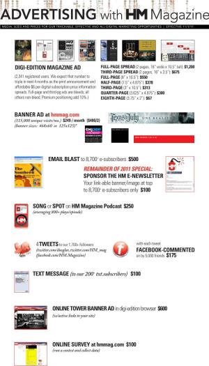 2012 Ad Rates/Media