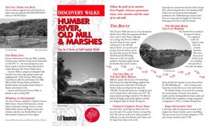Toronto Discovery Walks: Humber River, Old Mill & Marshes