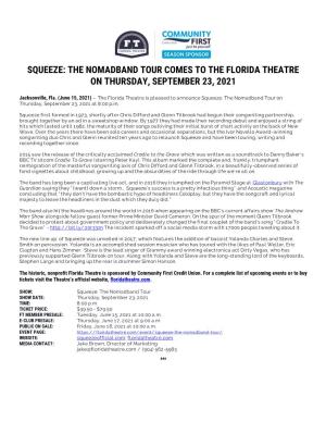 092321 Squeeze Press Release