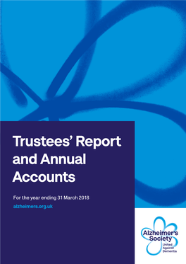 Download the Trustees' Report and Annual Accounts 2017/18