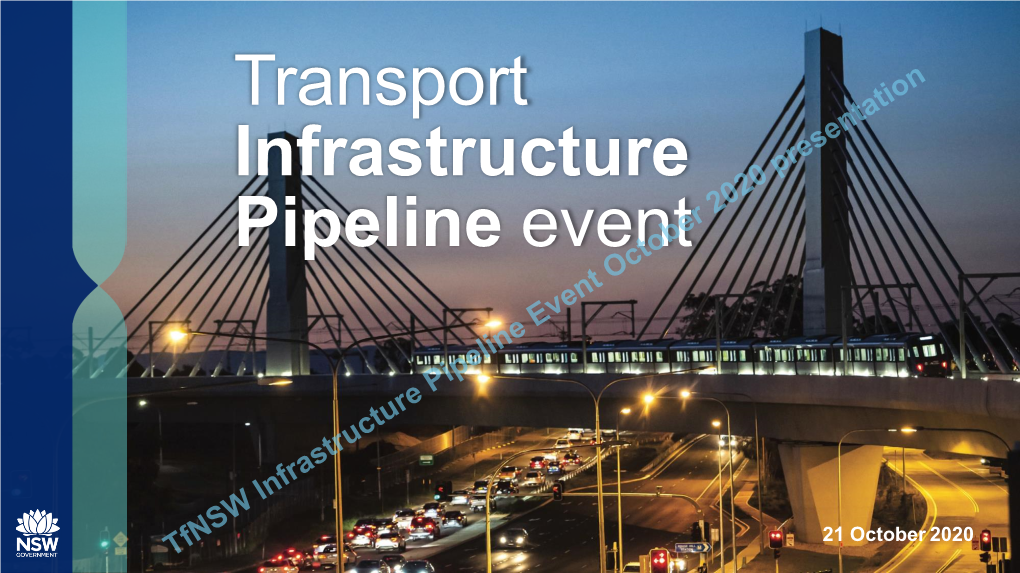 Transport Infrastructure Pipeline 2025 Event