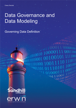 Data Governance and Data Modeling