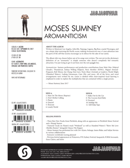 Moses Sumney Aromanticism