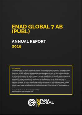Enad Global 7 Ab (Publ)