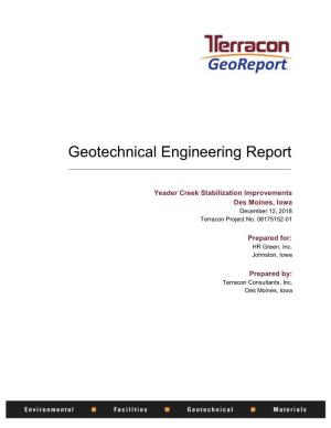 Geotechnical Engineering Report ______