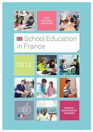 School Education in France