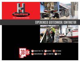 Experienced Geotechnical Contractor