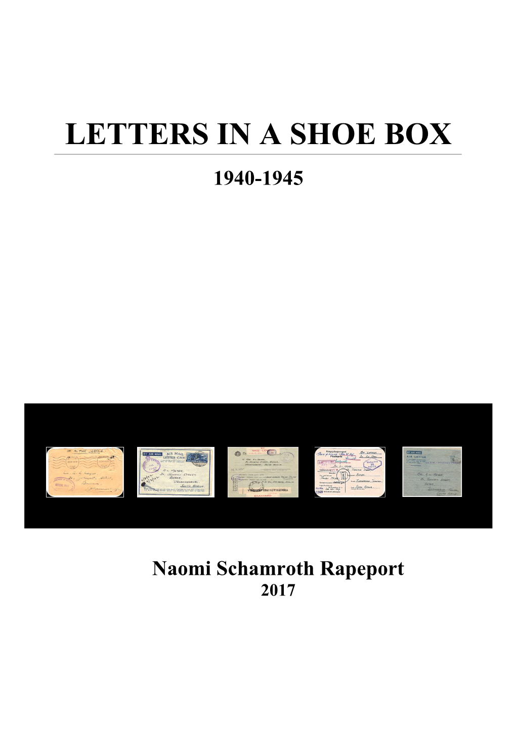 Letters in a Shoe Box