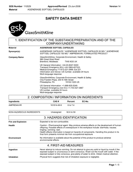 Safety Data Sheet