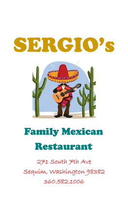 Sequim, Washington Family Mexican Restaurant