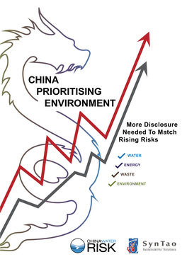 China Prioritising Environment