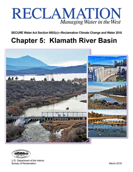 Chapter 5: Klamath River Basin