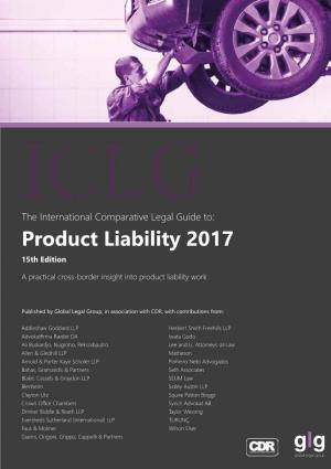 ICLG Guide to Product Liability 2017 Ireland