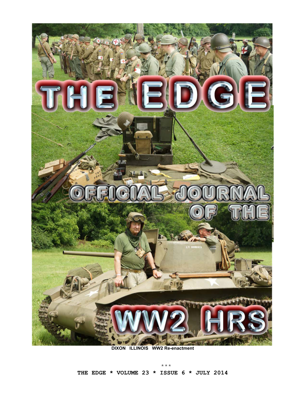 *** the Edge * Volume 23 * Issue 6 * July 2014