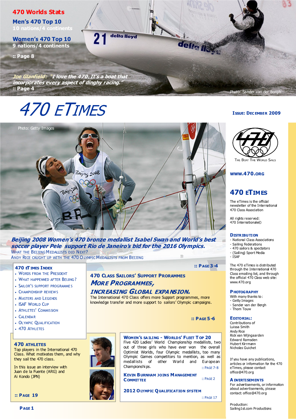 470 Etimes Issue: Dec Ember 2009