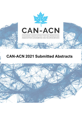 CAN2021 Abstracts